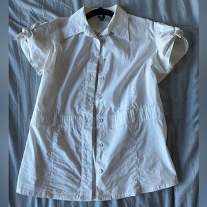 Vintage White Blouse